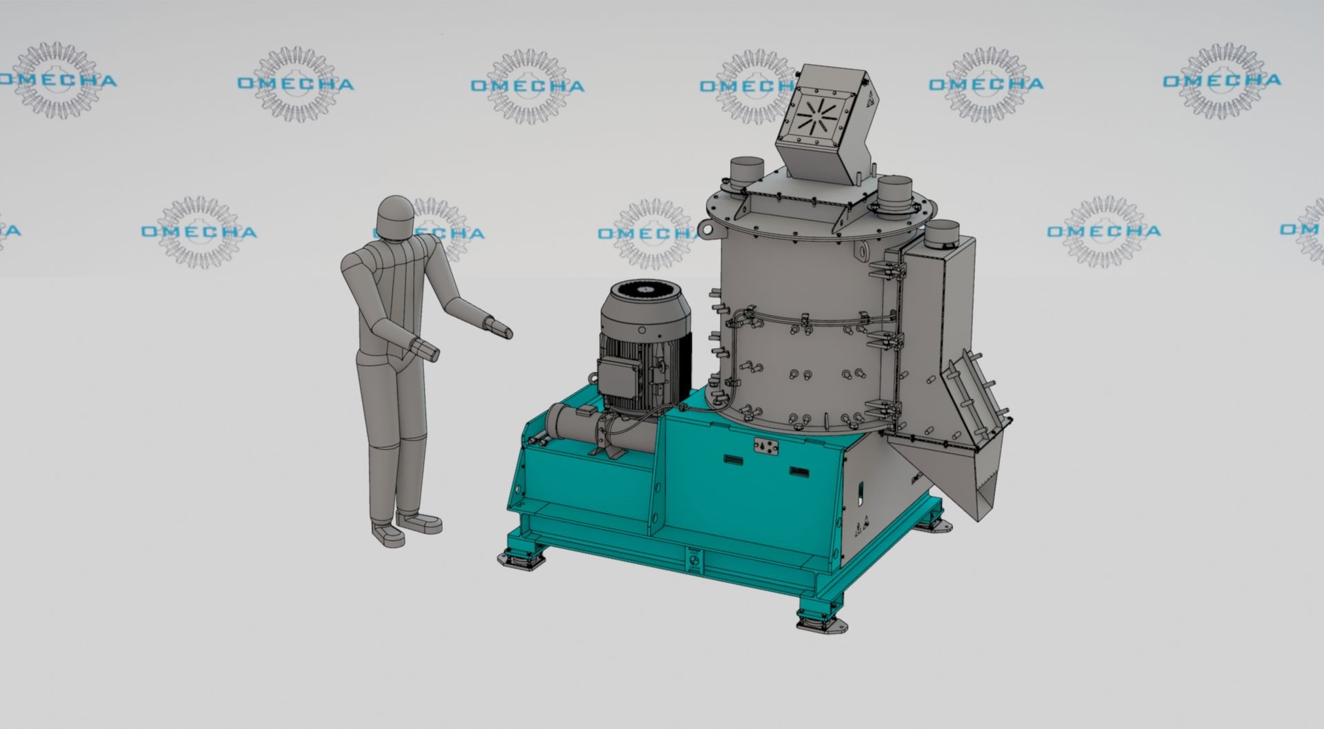chain shredder mill omecha