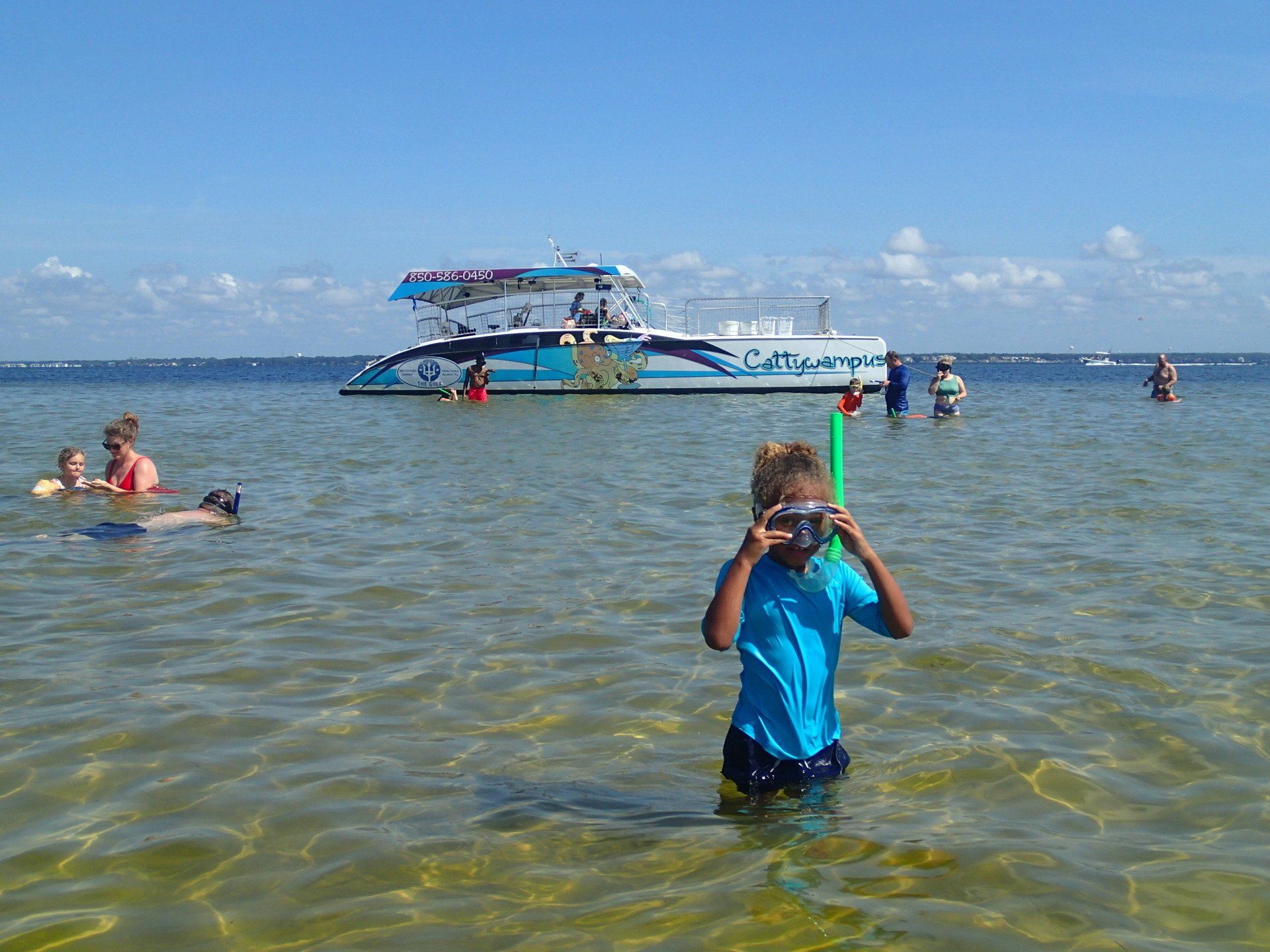 Kid Snorkeling