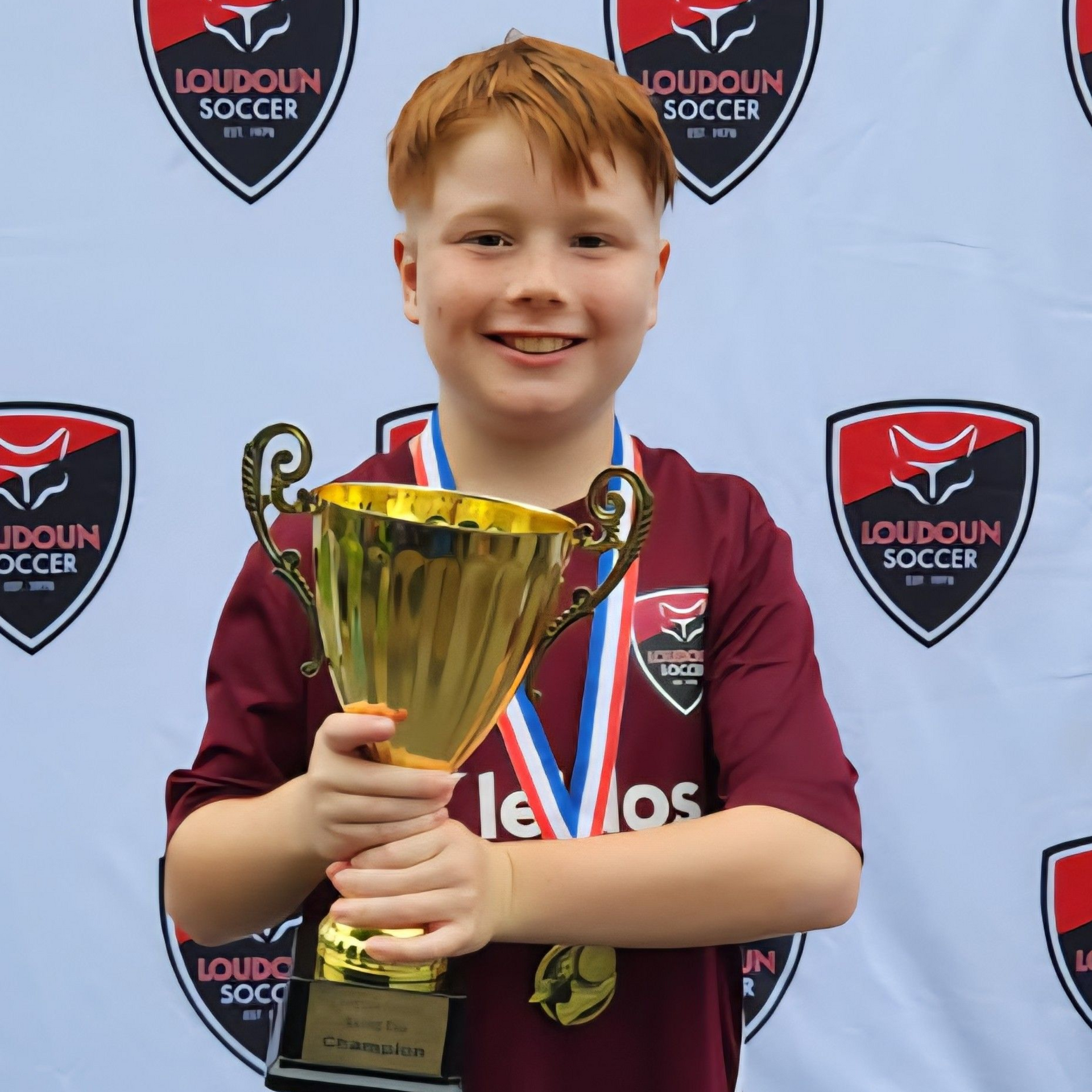 Loudoun Soccer #kitsforkids graphic