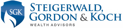 The logo for steigerwald gordon & koch wealth advisors