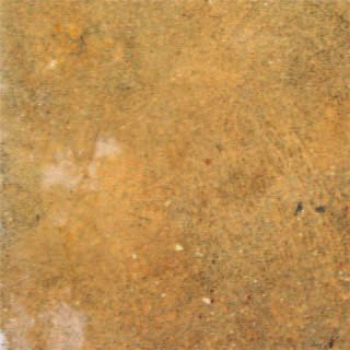 Close-up of a rough tan-brown textured surface with faint white and dark specks