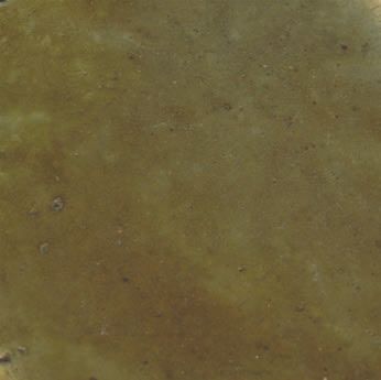 Close-up of a brown, textured surface with small specks and stains
