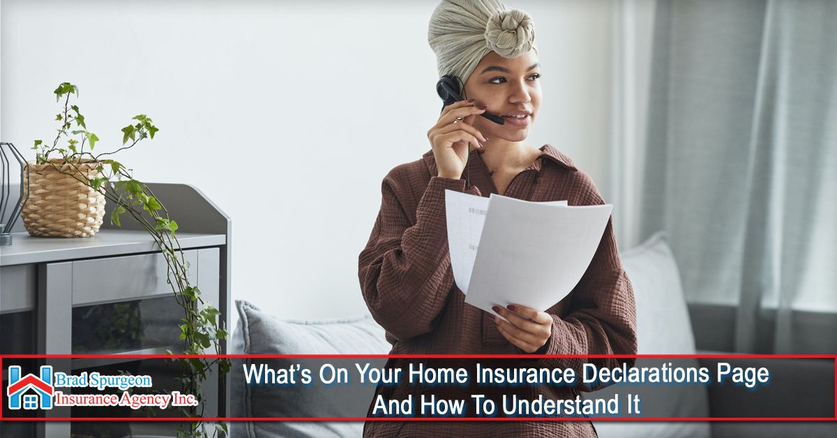 What’s On Your Home Insurance Declarations Page And How To Understand It