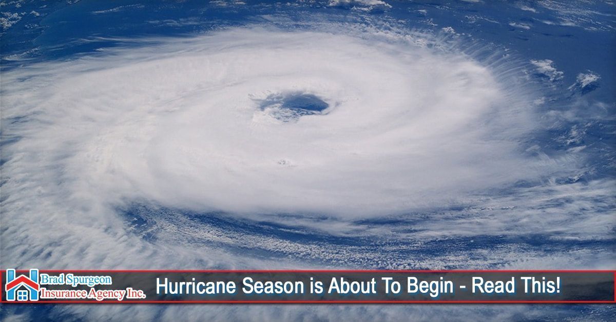 Satellite view of a hurricane over the ocean