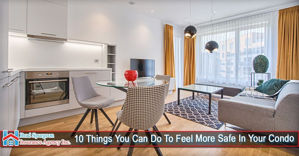 A modern, well-lit condo interior with a dining area, kitchen, and living space