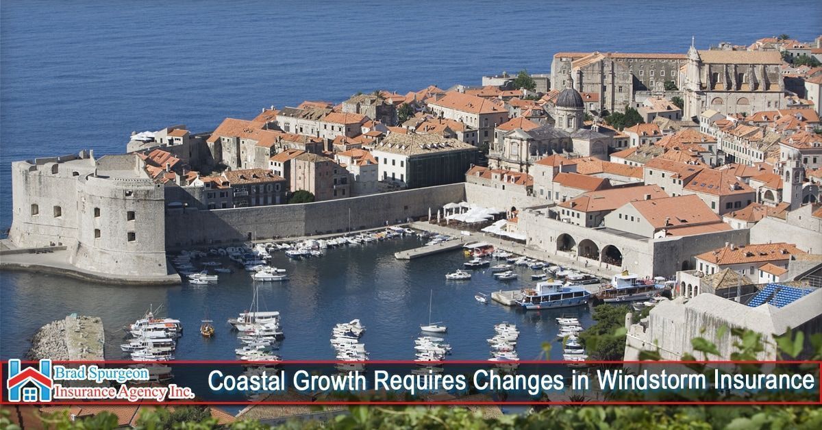 Coastal view of Dubrovnik's walled Old Town and harbor