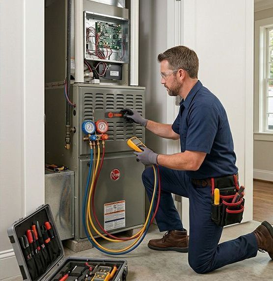Texas HVAC repair covered by Mechanical Breakdown Insurance.