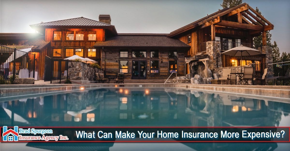 A luxurious home with a swimming pool at sunset