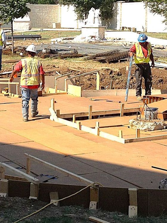 Safety first at a ConScape construction site in Fort Worth Texas