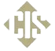 Diamond-shaped logo with