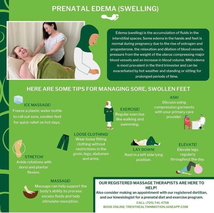 There are some tips for managing sore , swollen feet.