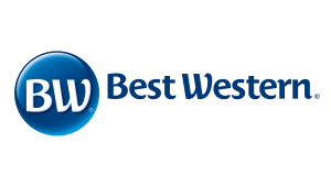 The best western logo is a blue circle on a white background.