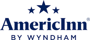 The logo for the american inn by wyndham