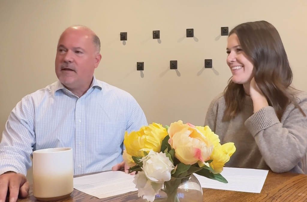 Mike & Emma O'Connell - podcast recording