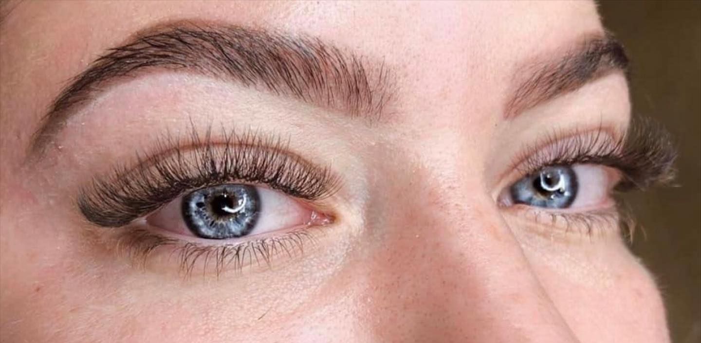 A Close Up Of A Woman's Face With Blue Eyes — It's All About Brows In Varsity Lakes, QLD
