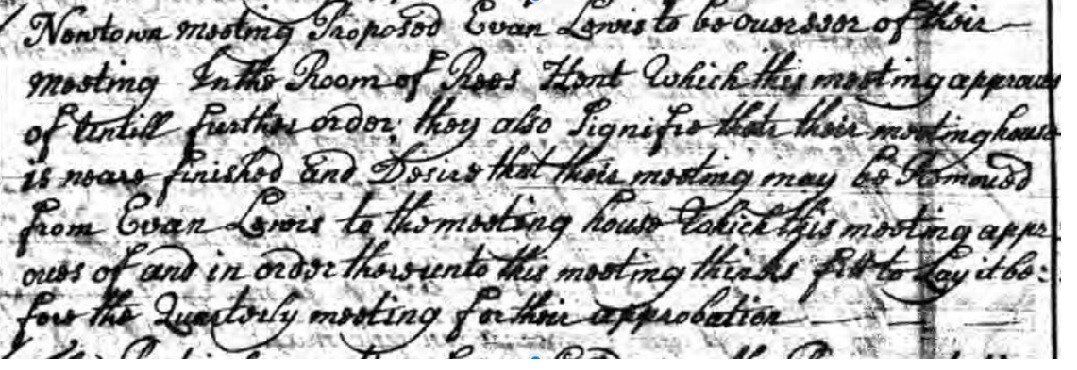 Handwritten text on aged paper, mentioning