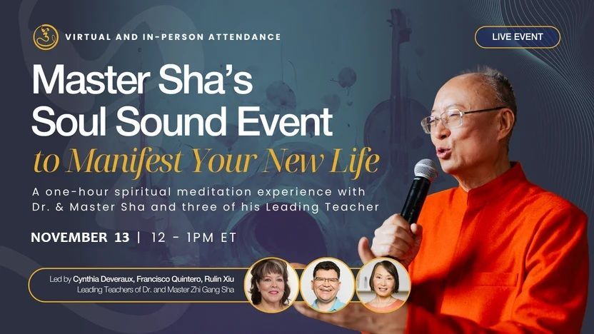 Master Sha's Soul Sound Event