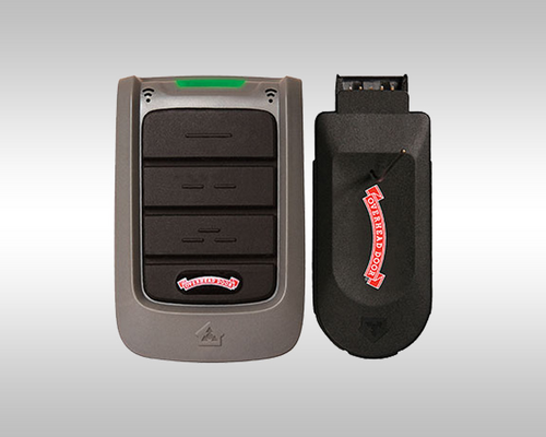 Two black USB flash drives, one silver with green and red accents, displayed side by side.