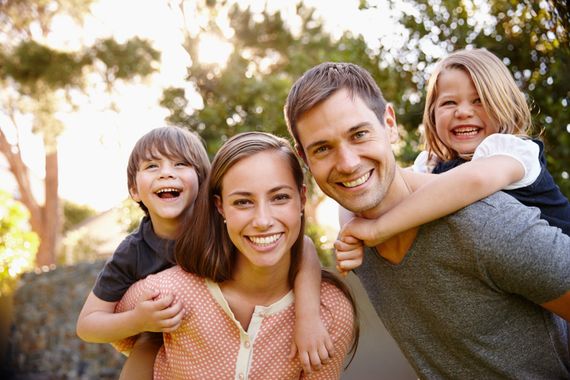 Smiling Family — Perry County, MS — New Augusta Dental Clinic