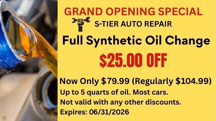 oil change special