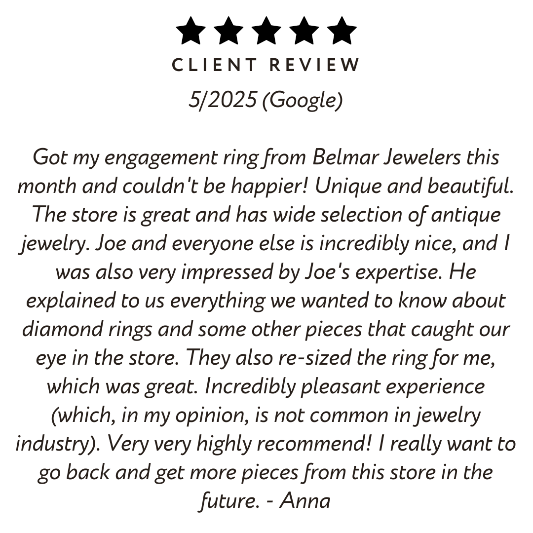 A 5 Star Google Client Review dated 5/2025
