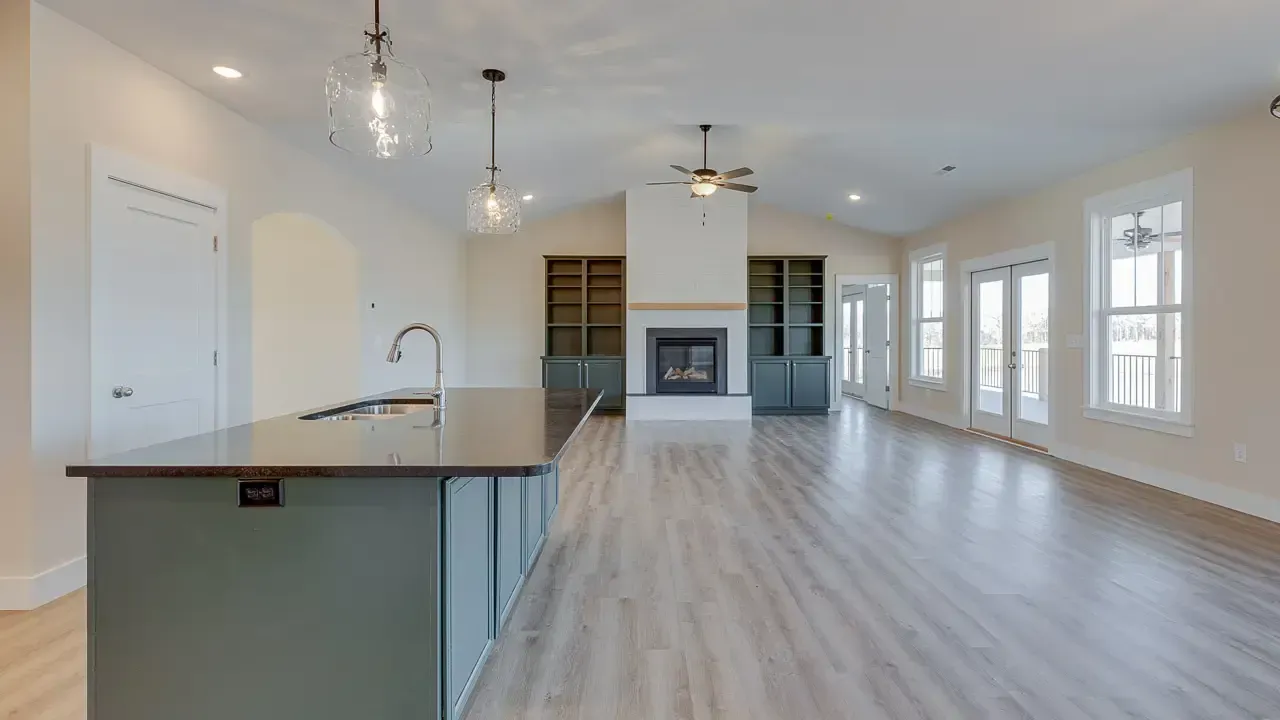 Country Mist Neighborhood Open Floor Plan