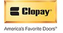 The clopay logo` america 's favorite doors ''.