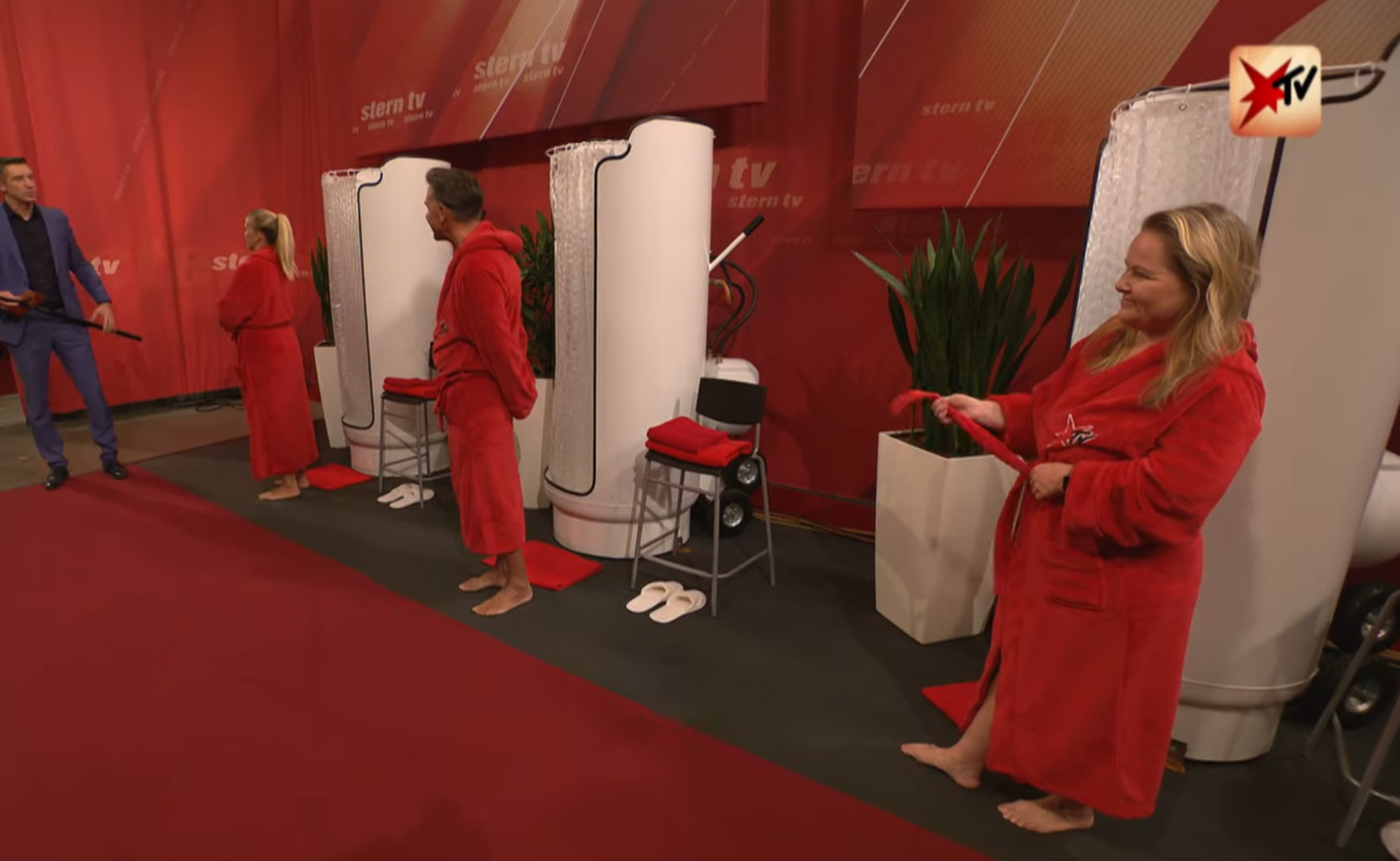 Washbox - Die mobile Dusche bei SternTV im Liver Fernsehen  | Washbox Solutions