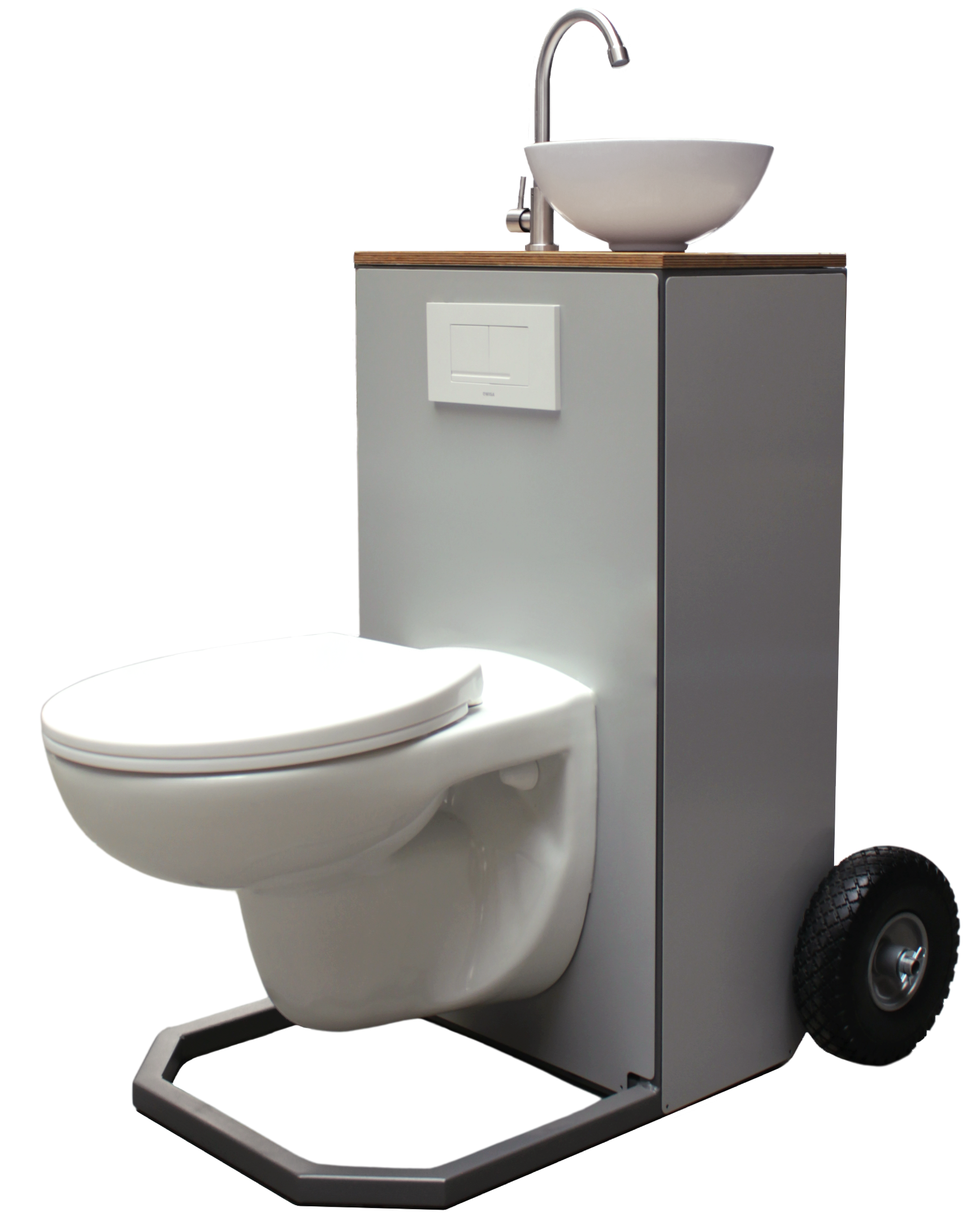 Thunderbox - Die mobile Toilette für Sanierungen oder bei Bauprojekten.
