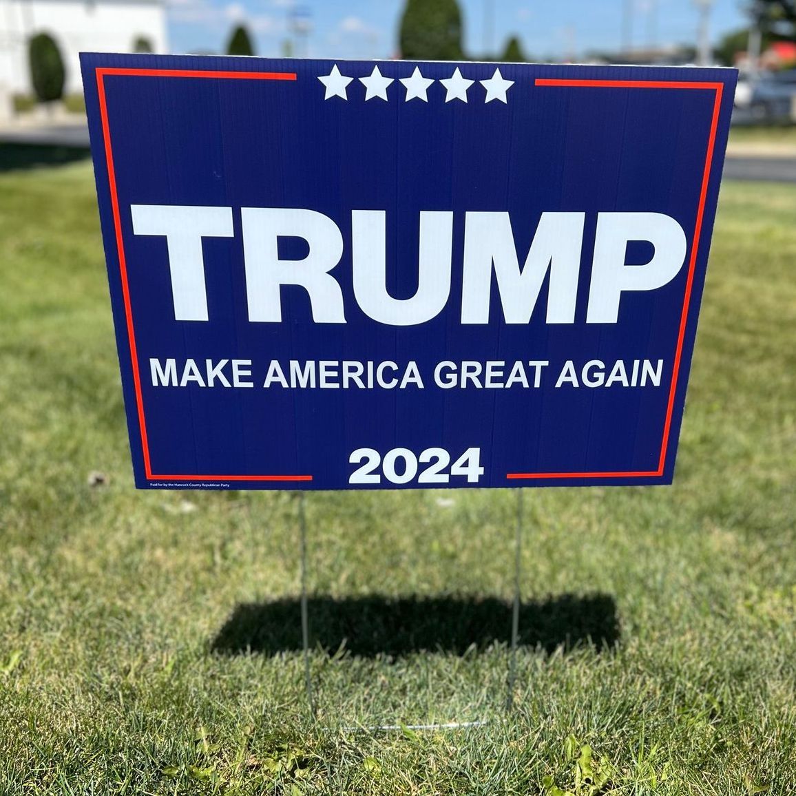 Trump 2024 MAGA Yard Sign