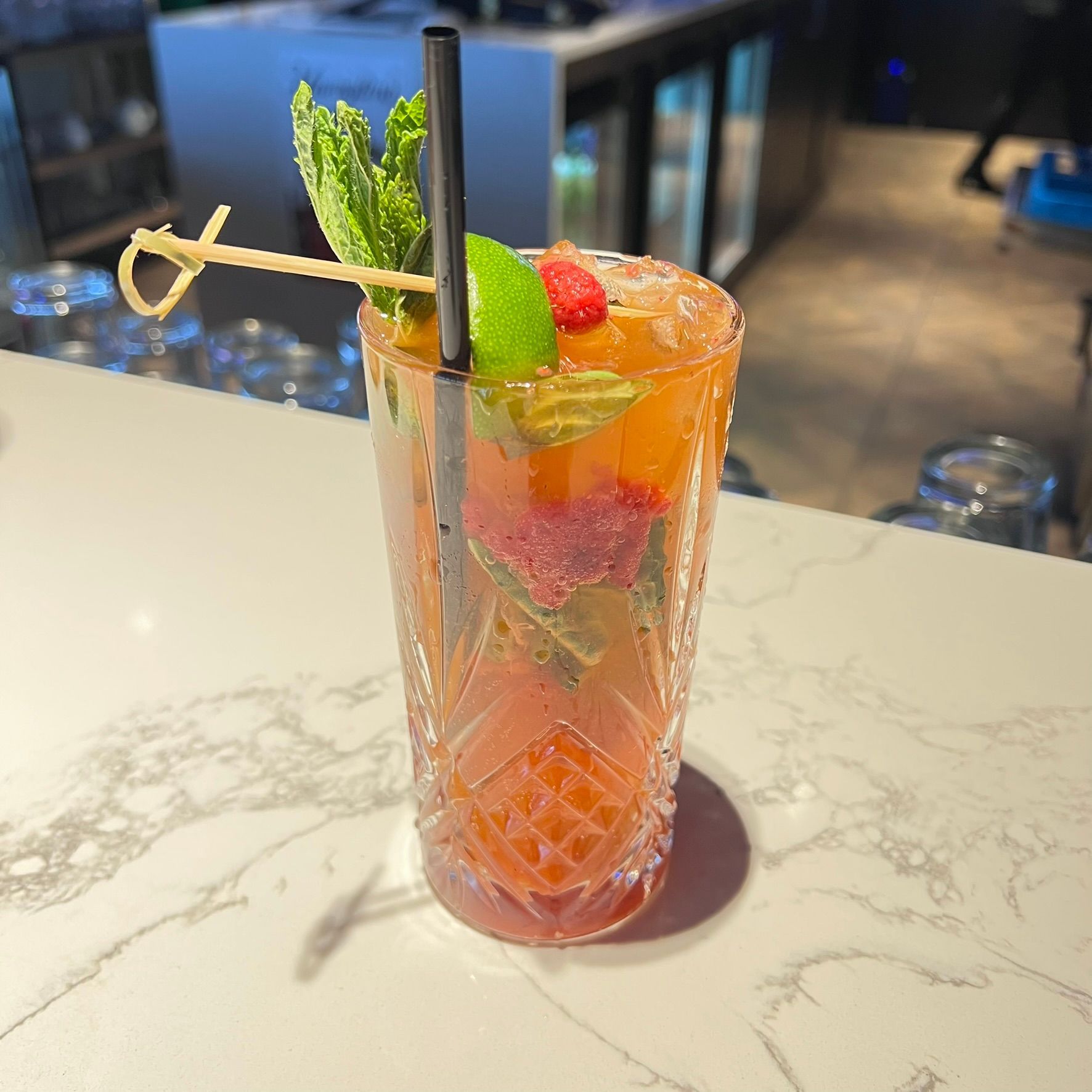 Spiced Berry Mojito