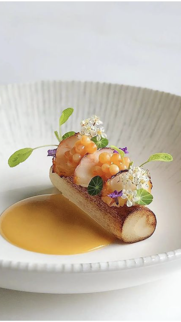 paling mousse, kreeft