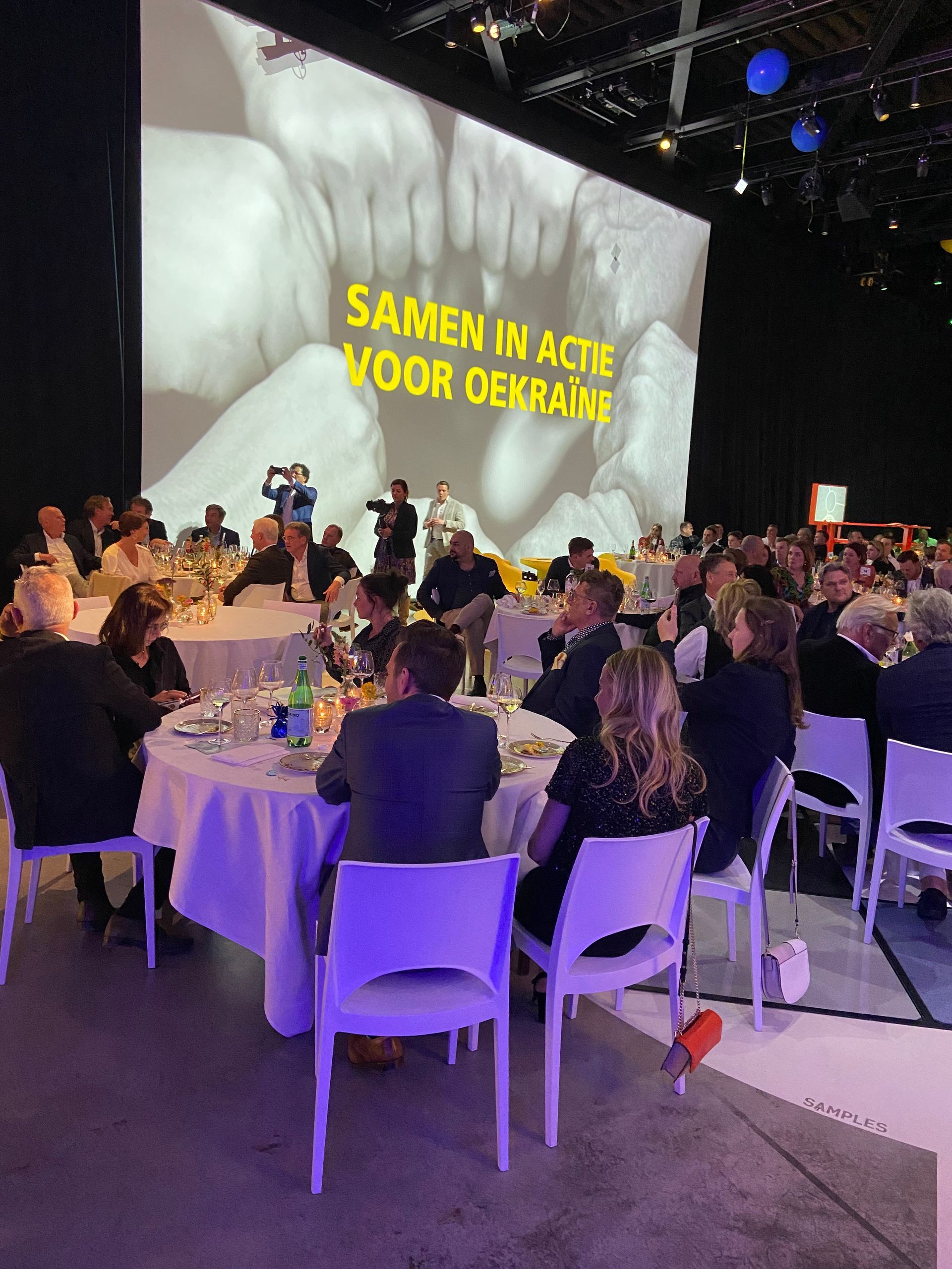 benefiet diner voor Oekraine