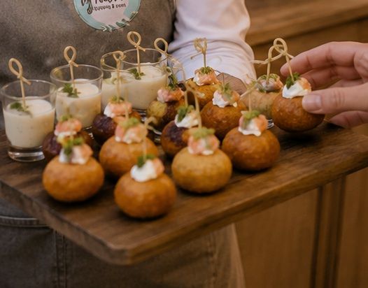 oliebol met twist tijdens nieuwsjaarsborrel