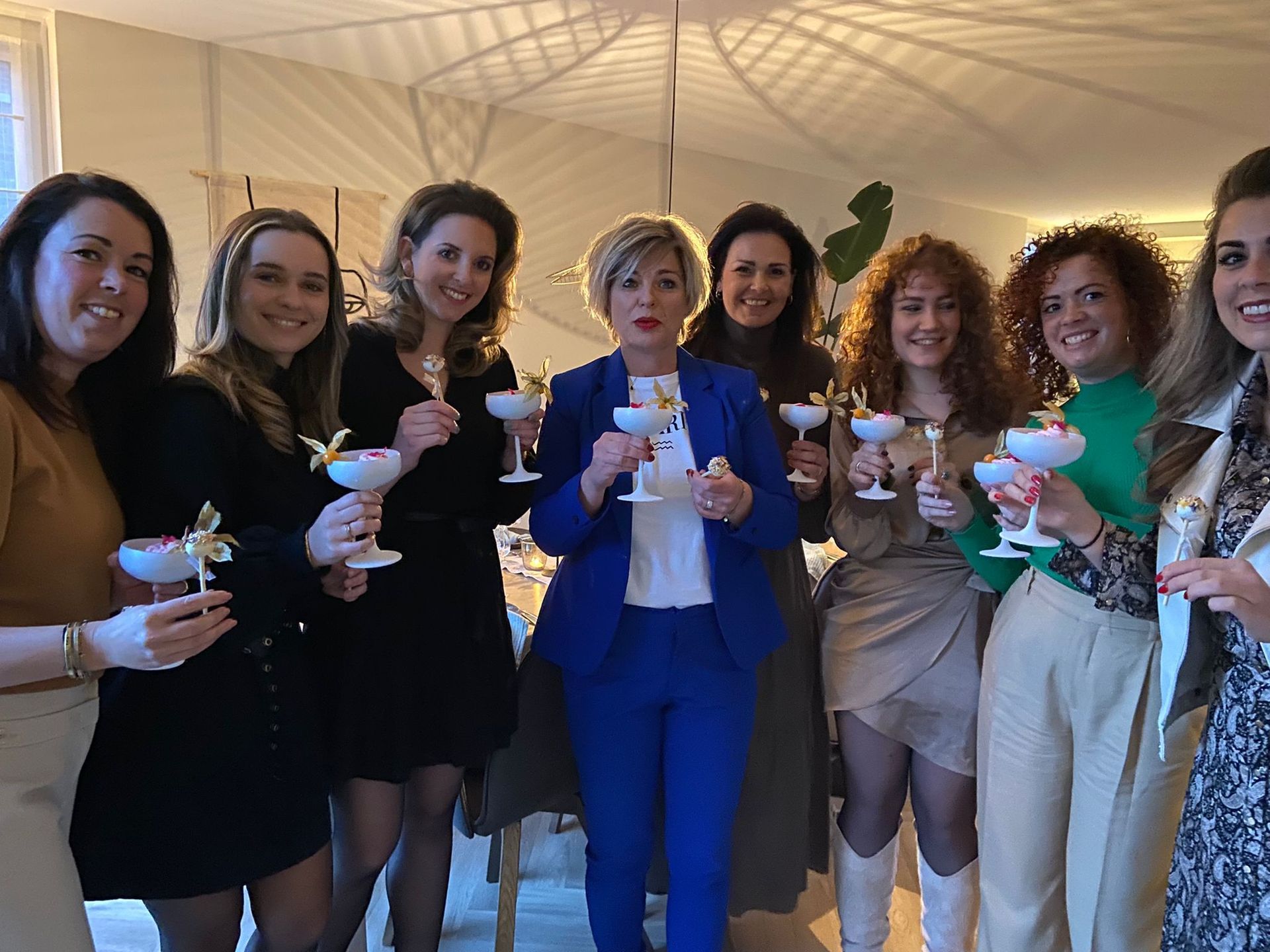 dames feestje, 50 jaar, proostmoment