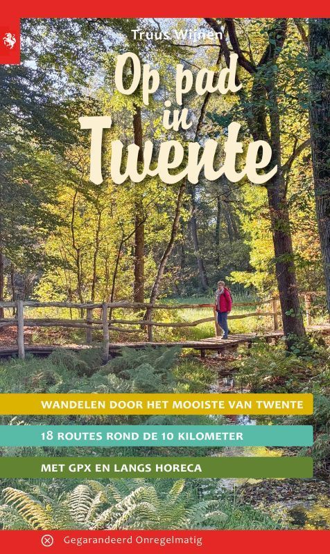 Cover wandelgids Op pad in Twente