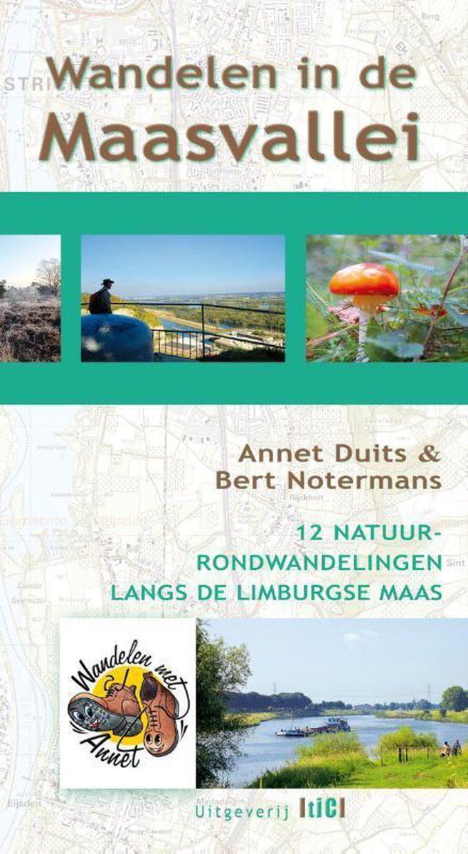 Cover wandelgids Wandelen in de Maasvallei