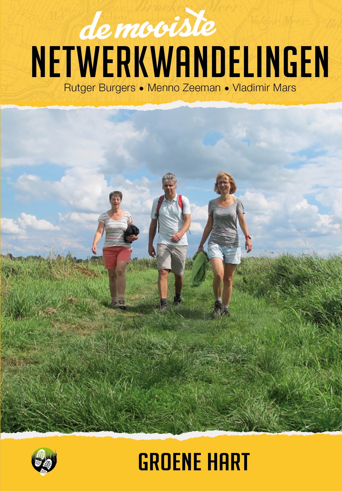 De mooiste netwerkwandelingen Groene Hart cover