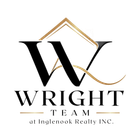 Wright Team real estate logo with black and gold house-shaped “W” and “Wright Team at Inglenook Realty, INC.”
