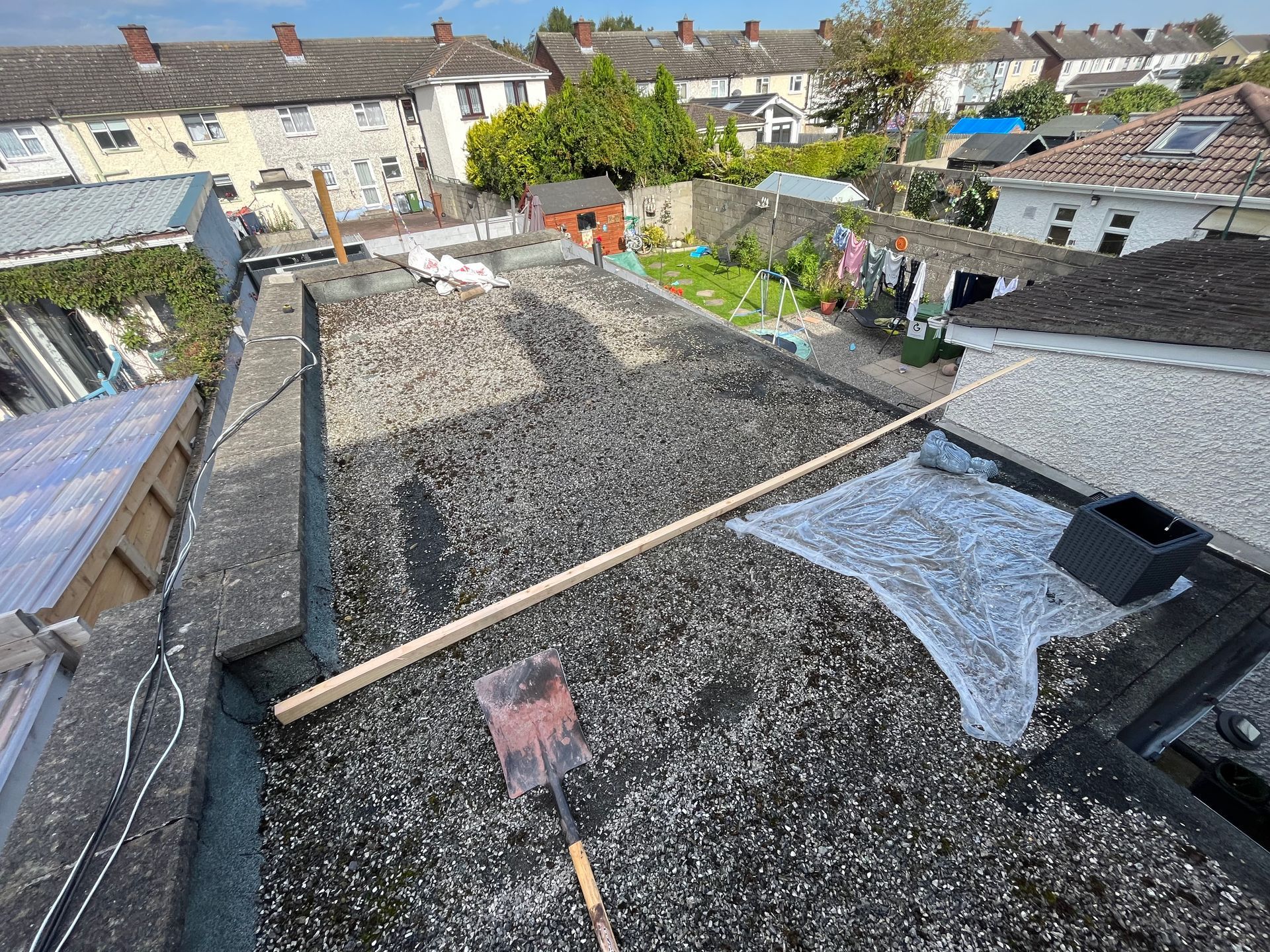 flat roof leak dublin