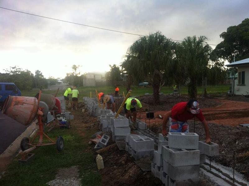Brick & Block Fences & Walls — Bricklayer in Townsville, QLD