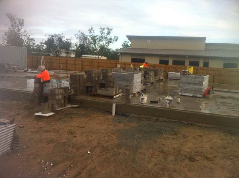 Residential Block Foundation — Bricklayer in Townsville, QLD