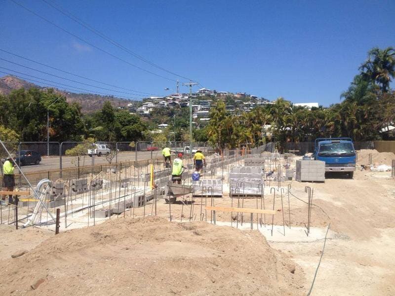 Workers Residential Site — Bricklaying in Townsville, QLD
