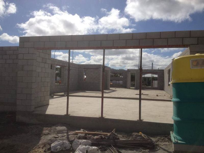 Concrete Brick Wall Project — Bricklayer in South Brisbane, QLD
