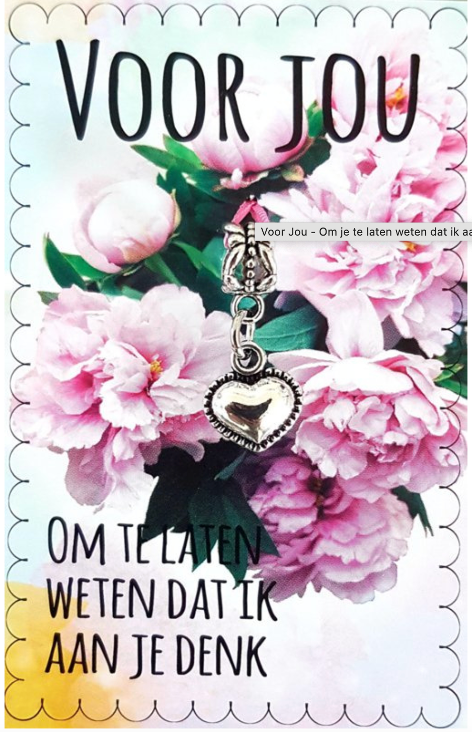 Card with text