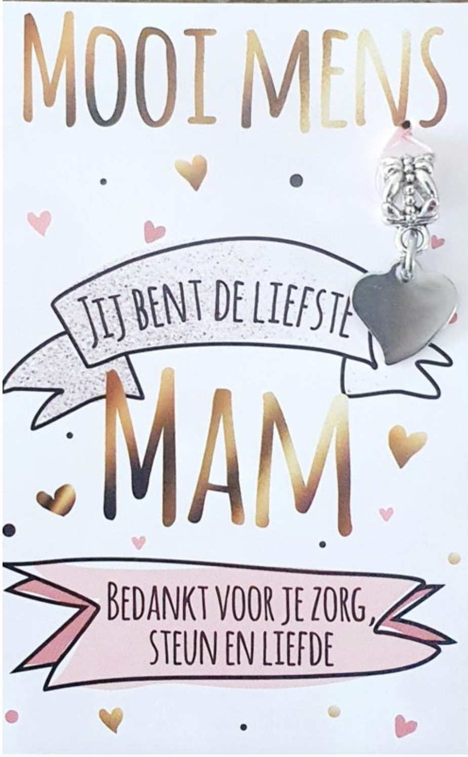 Kaart met tekst: