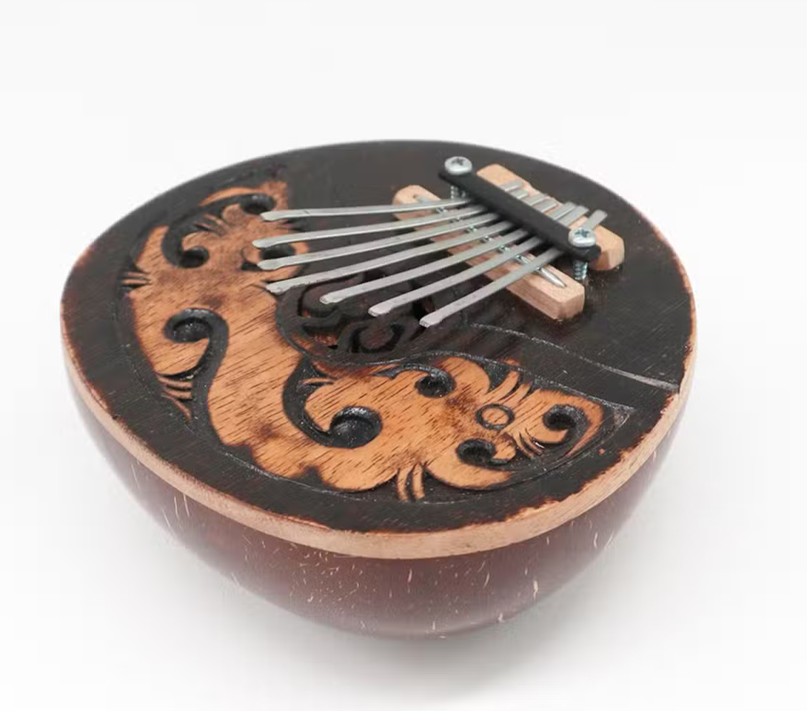 Kalimba Antieke Kokosnoot