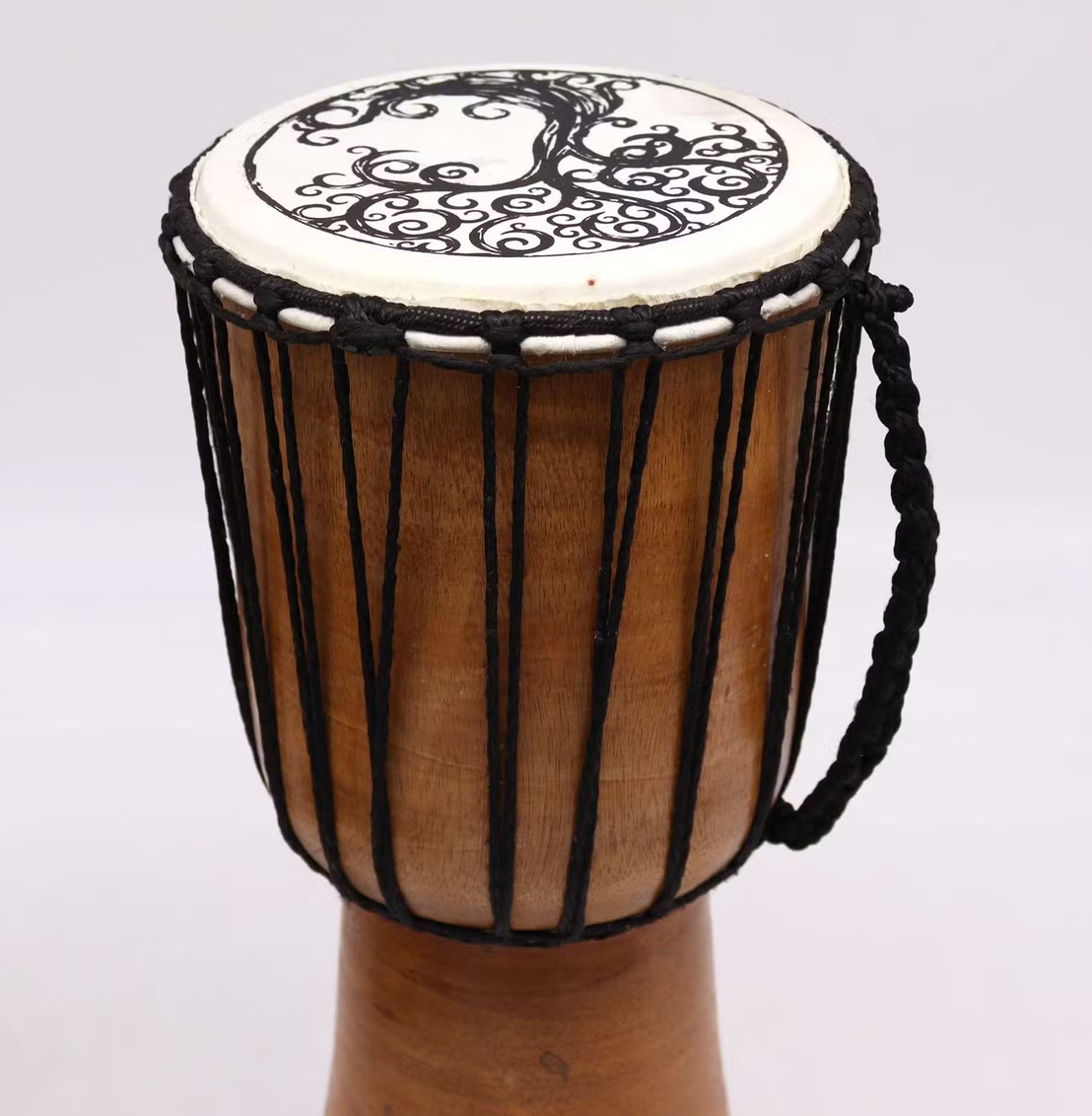 Levensboom Djembe met Brede Bovenkant – 40 cm