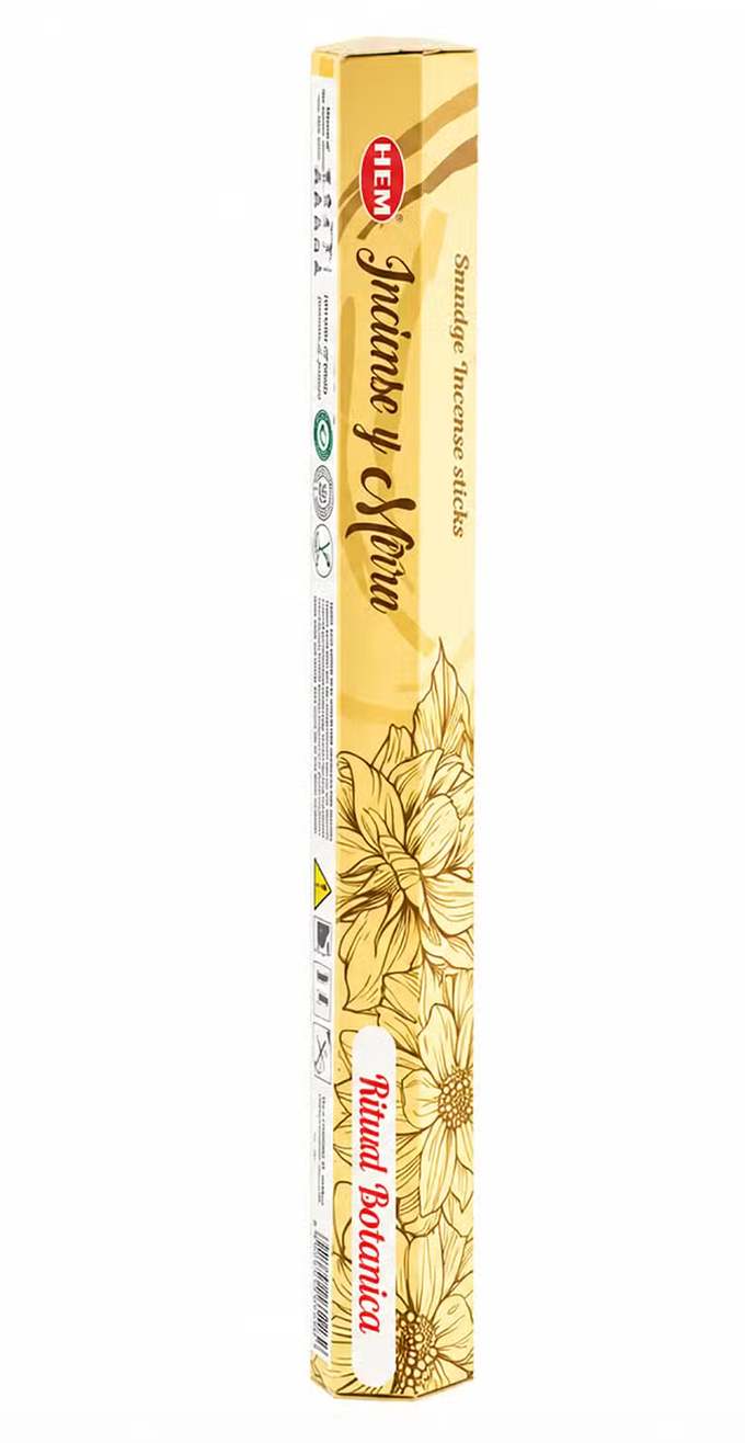 HEM Hexagonale Wierook – Smudge Wierook & Mirre