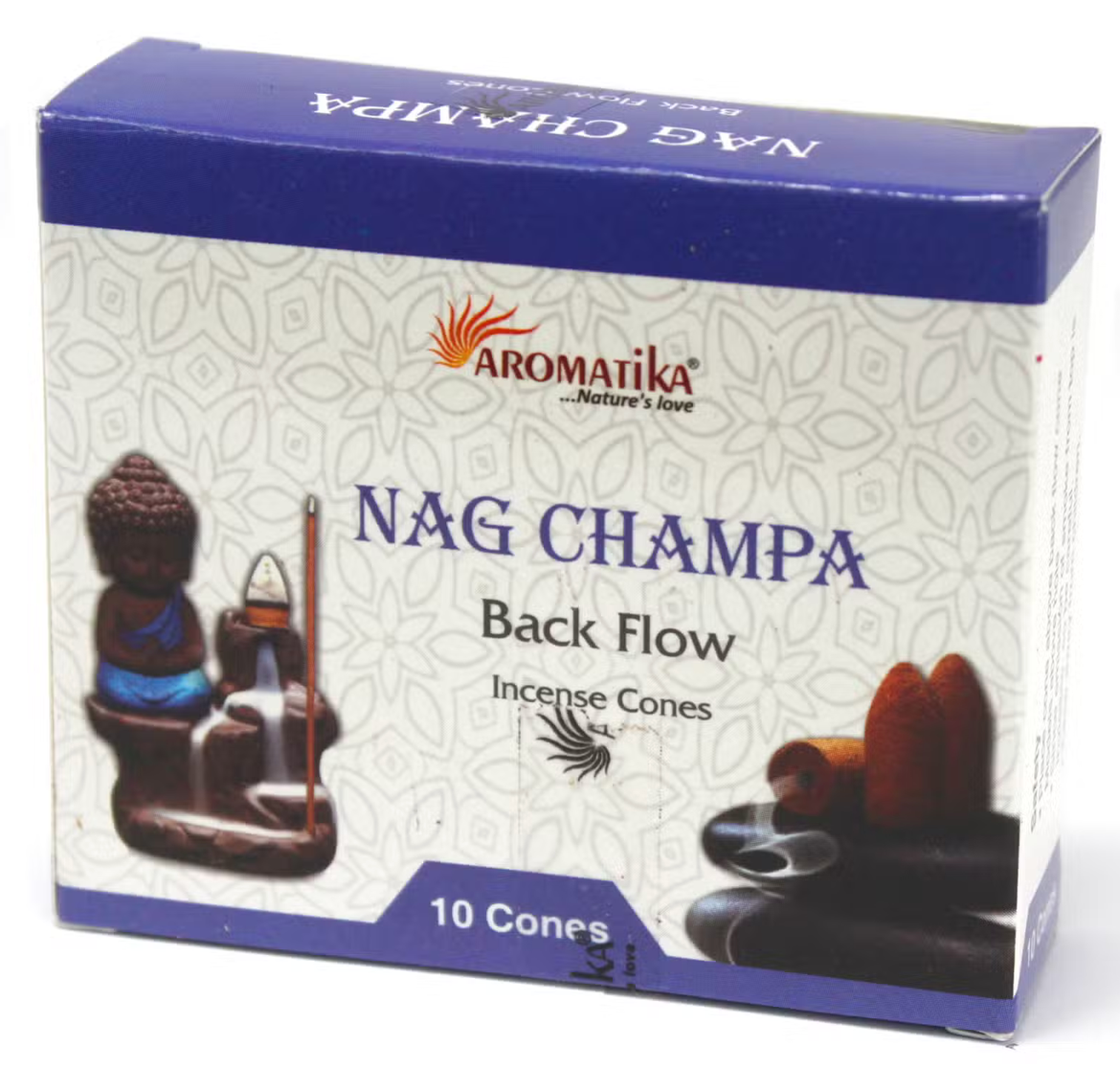 Aromatica Backflow Wierookkegels – ﻿Nag Champa